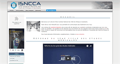 Desktop Screenshot of isncca.org